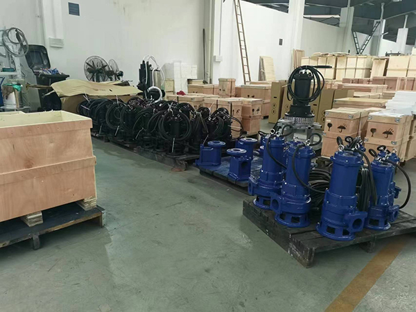 歐洲某公司訂購一批潛水排污泵